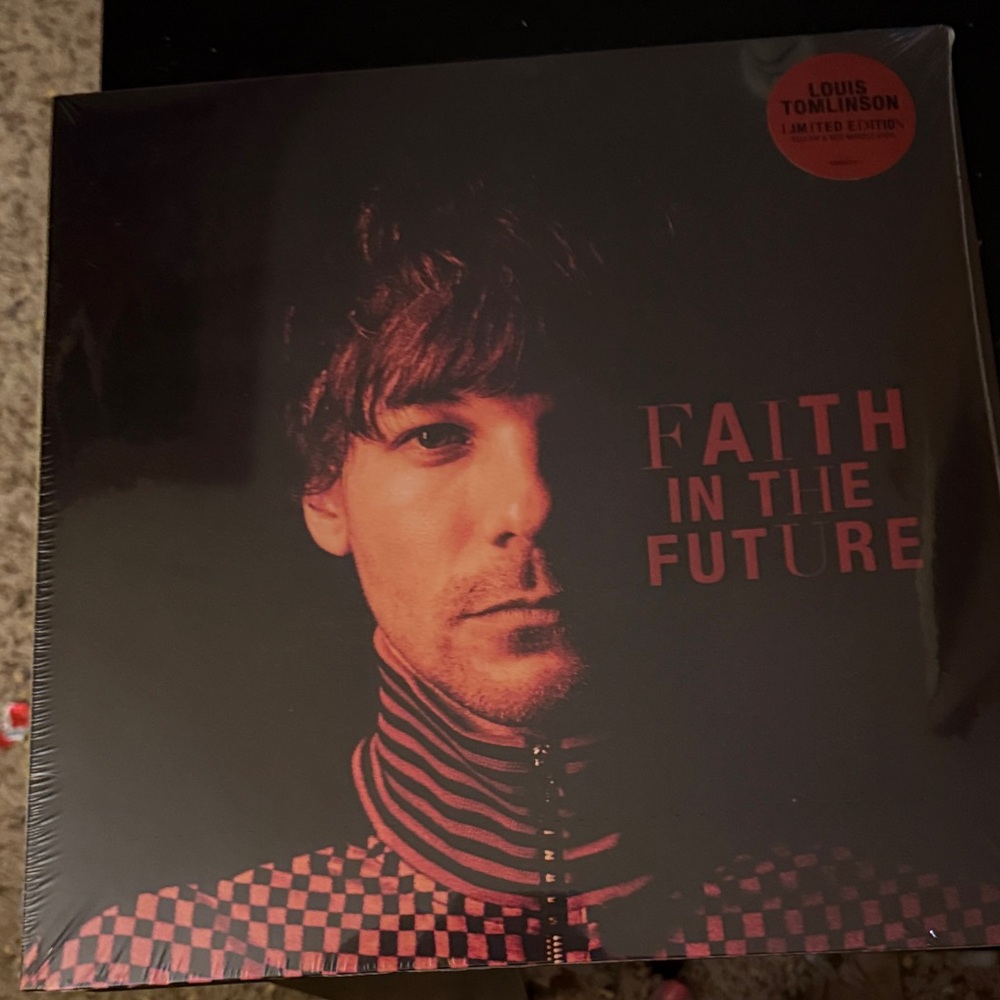 NEVER OPENED Louis Tomlinson Faith in the Future Vinyl Record